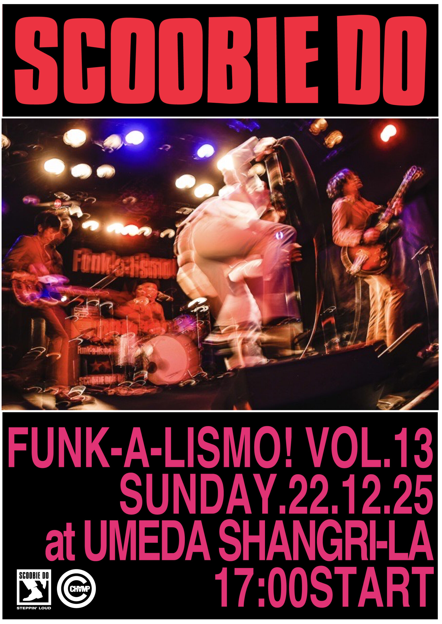 梅田□「Funk-a-lismo! vol.13」 - Scoobie Do | スクービードゥー